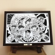 CLAMPキャラクター集結！“CLAMP画業30周年”イラストが絢爛豪華な切絵に