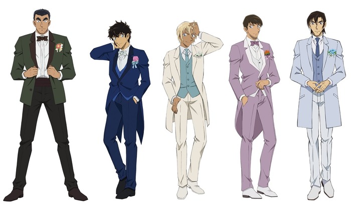 降谷＆松田＆萩原ら警察学校組がタキシードでキメる！『名探偵コナン