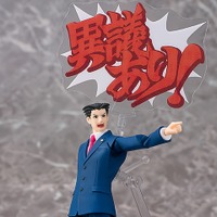 逆転裁判』成歩堂龍一がfigma化―店舗限定特典には「テレ顔」パーツが