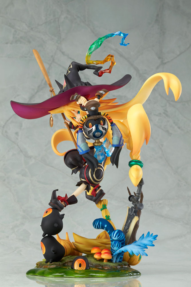 魔女と百騎兵』に登場する「沼の魔女 メタリカ」のスケールフィギュア