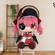 ホロライブ」兎田ぺこら、宝鐘マリンら4人の超特大ぬいぐるみ「どきゅ