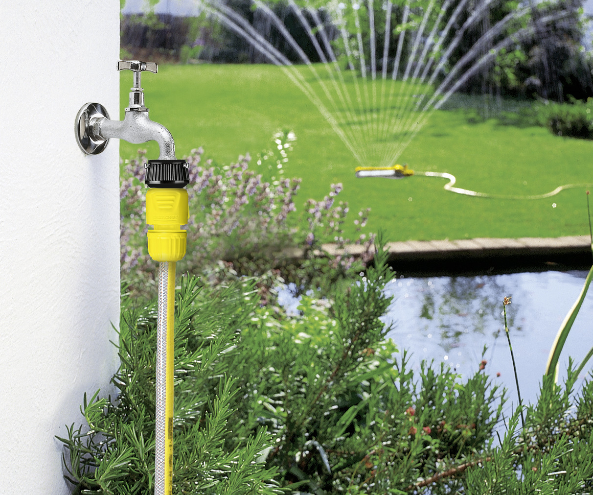 自吸・水道兼用ホースセット 3m - 散水用品 | ケルヒャー