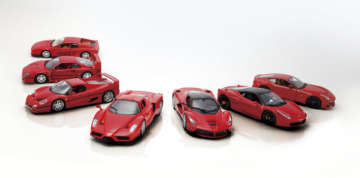 フェラーリオフィシャルモデルをコレクション！フェラーリ歴代名車の
