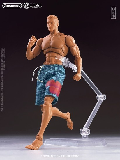 Romankey×COWL 1/12 超可動男性素体 日焼け肌｜ホビーの総合通販サイト