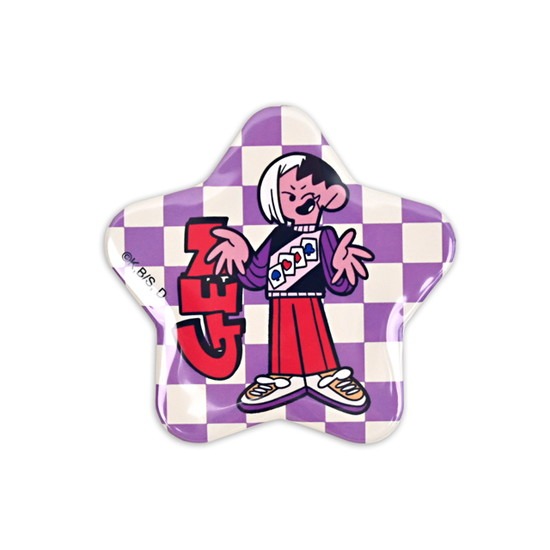 Dr.STONE 水沢石鹸コラボ 星型缶バッジ あさぎりゲン｜ホビーの総合