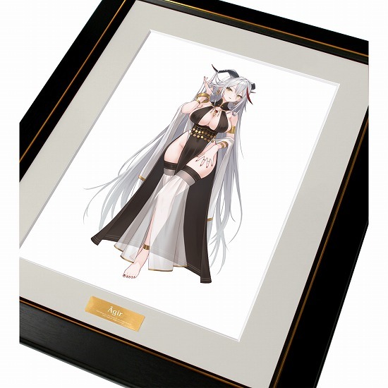 アズールレーン 描き起こしイラスト エーギル 踊り子ver. キャラ