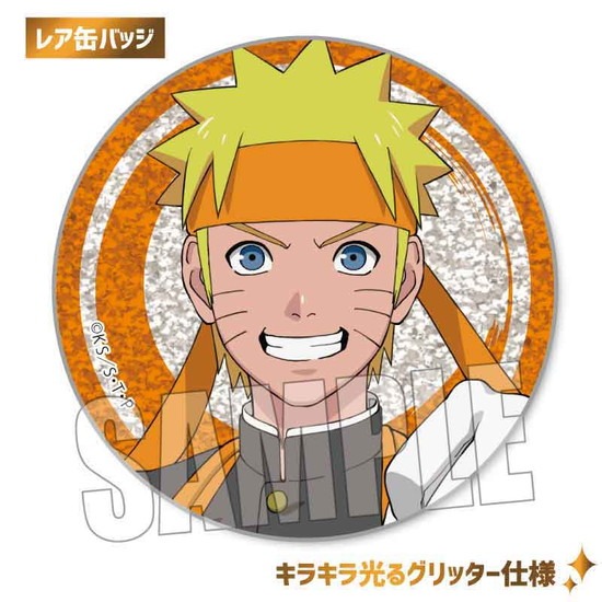 再販】NARUTO -ナルト- 疾風伝 トレーディング缶バッジ 応援団ver. 9個