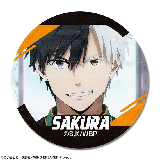 TVアニメ WIND BREAKER レザーバッジ デザイン01 桜遥 A｜ホビーの総合