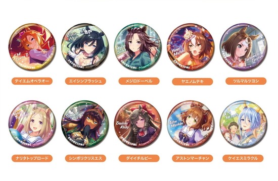 再販】ウマ娘 プリティーダービー CANバッジ Vol.3 A BOX 10個入り1BOX