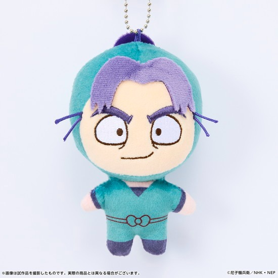 忍たま乱太郎 ぽけっこ ぬいぐるみマスコット 潮江文次郎｜ホビーの