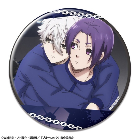 ブルーロック Anisugar アニシュガー 読書の秋 缶バッジ 凪誠士郎 2個