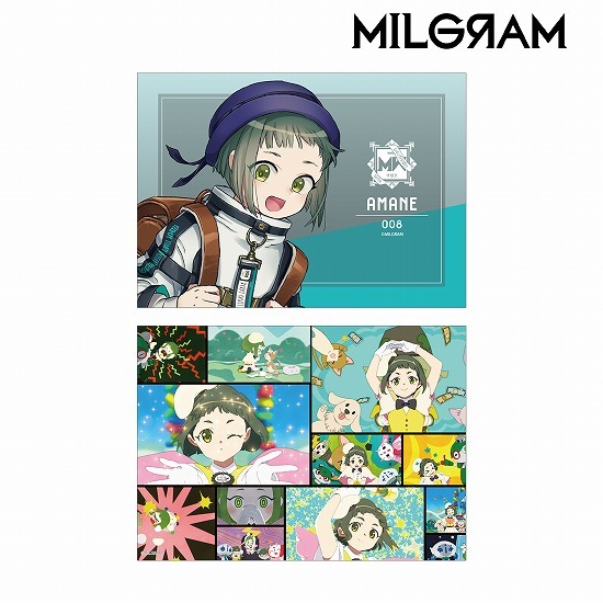 MILGRAM -ミルグラム- アマネ 2Lブロマイド2枚セット 第1審ver