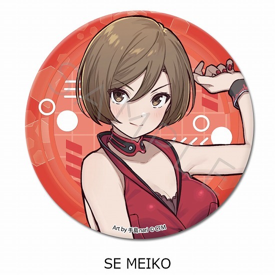 初音ミク ピアプロキャラクターズ 丸型缶バッジ 76mm 6個入り1BOX