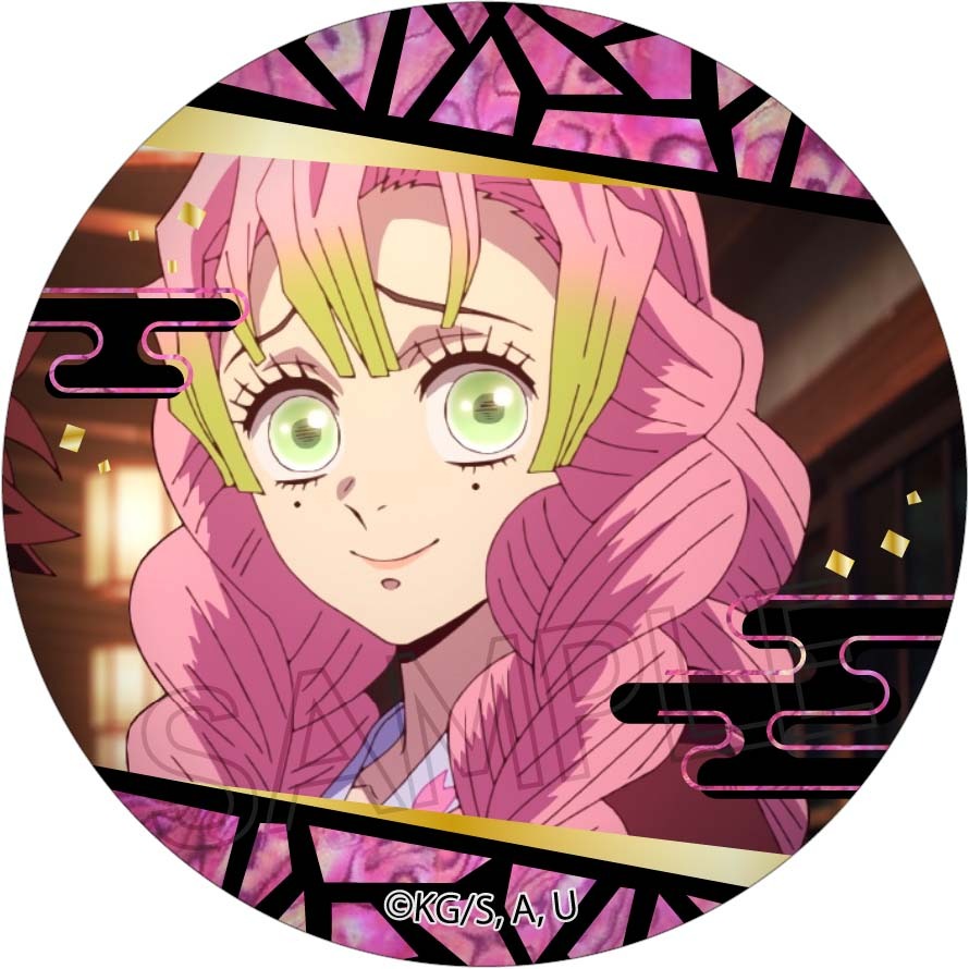 再販】鬼滅の刃 螺鈿風シリーズ 缶バッジ 甘露寺蜜璃｜ホビーの総合