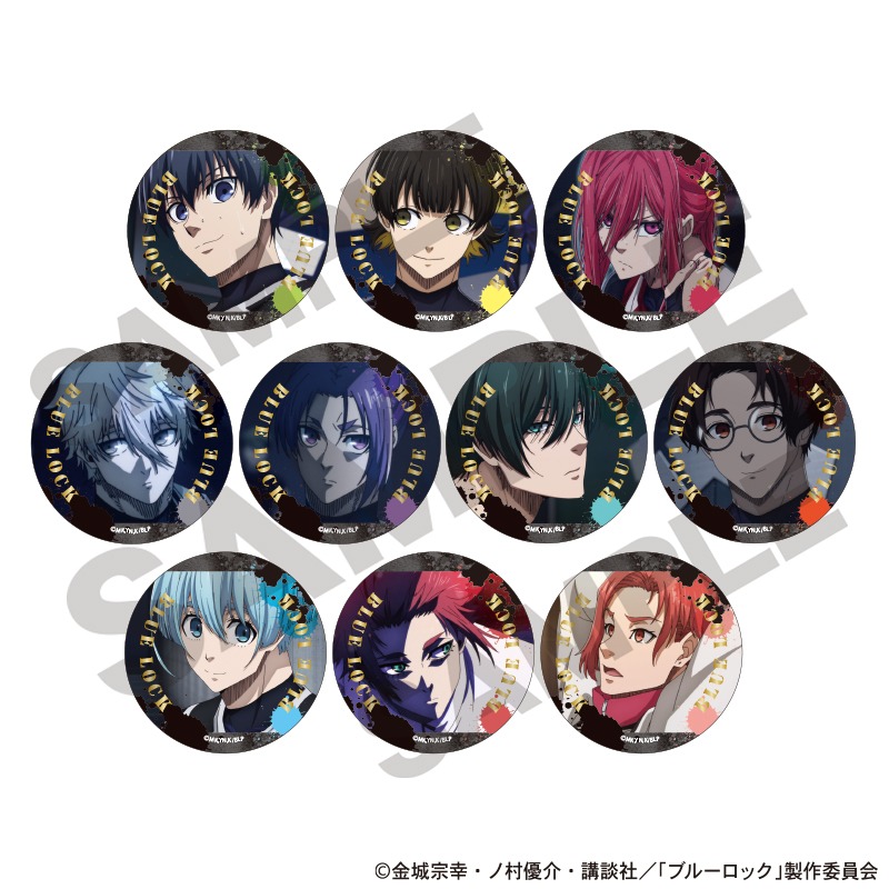 ブルーロック トレーディング箔押し缶バッジ 10個入り1BOX｜ホビーの