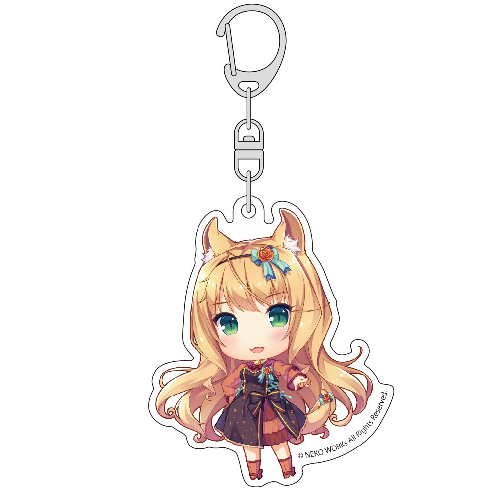 ネコぱら ミニキャラアクリルキーホルダー メイプル｜ホビーの総合通販