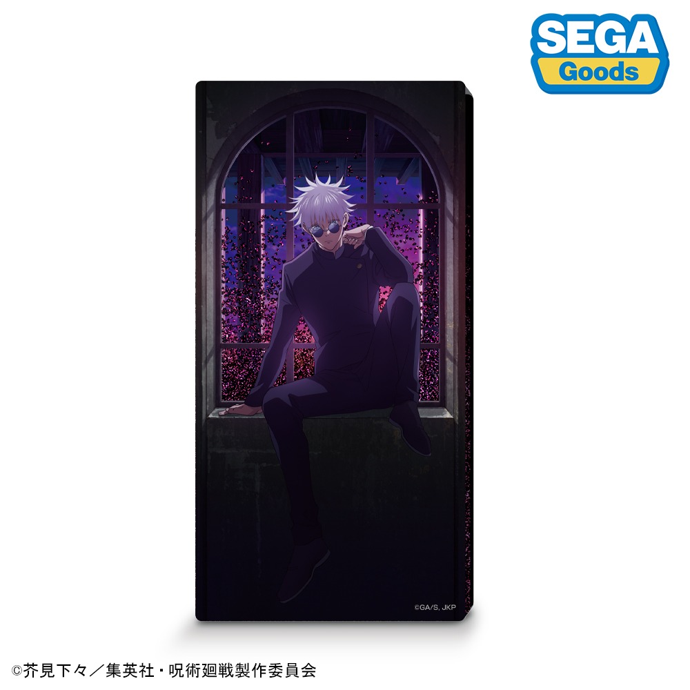 呪術廻戦 懐玉・玉折 グリッターアクリルブロック 五条 悟 落日