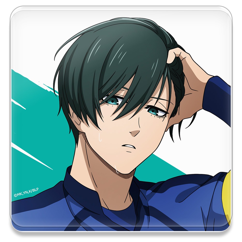 ブルーロック アクリルコースター スタンド付 糸師 凛 U-20 JAPAN戦