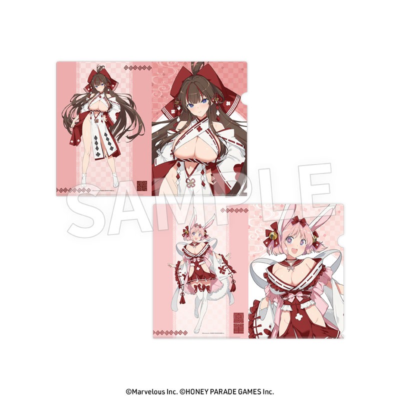 閃乱カグラ クリアファイル 2種セット 鴇・雲雀｜ホビーの総合通販