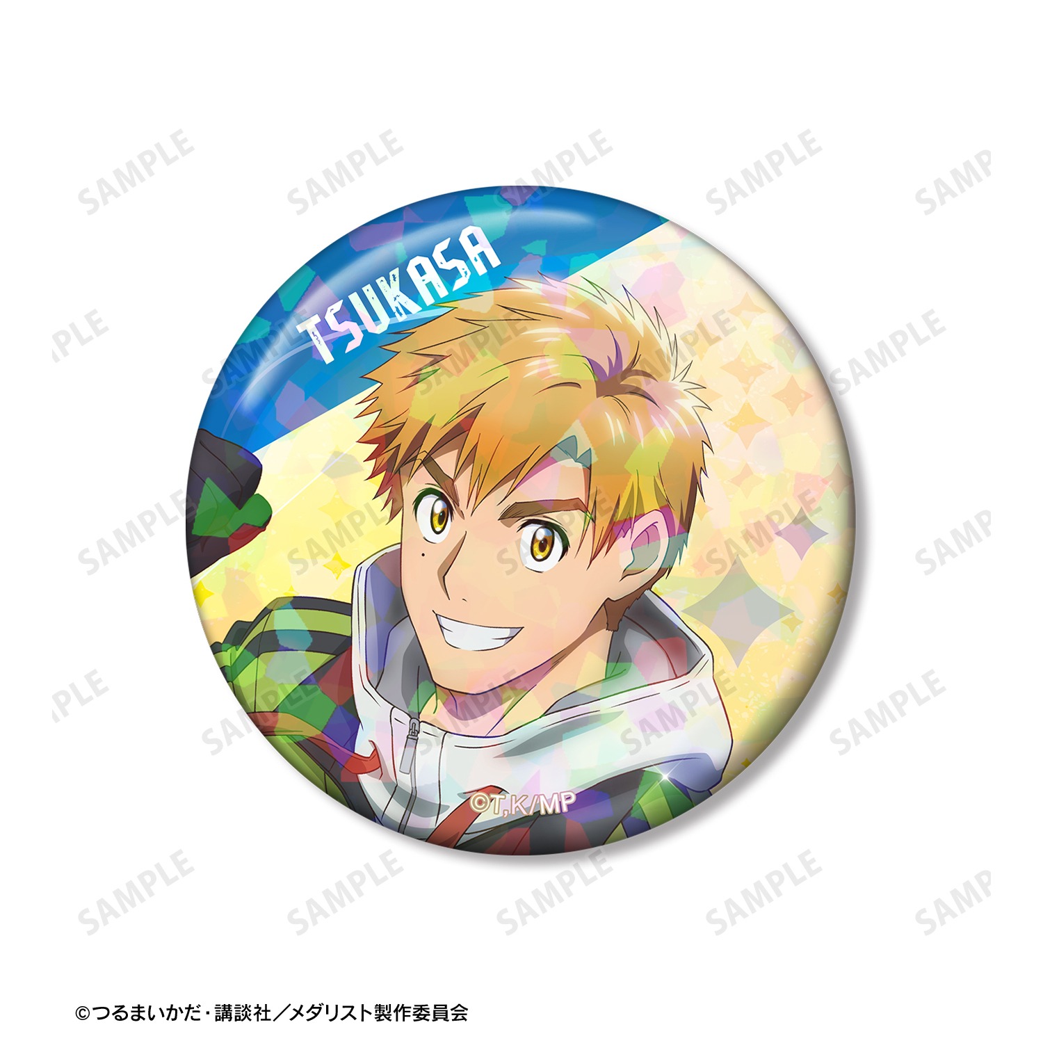 TVアニメ メダリスト 結束いのり＆明浦路 司 ホログラム缶バッジ2個