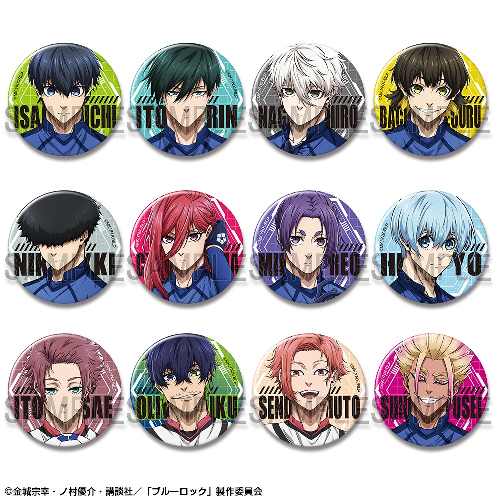 ブルーロック トレーディング缶バッジ Vol.3 12個入り1BOX｜ホビーの