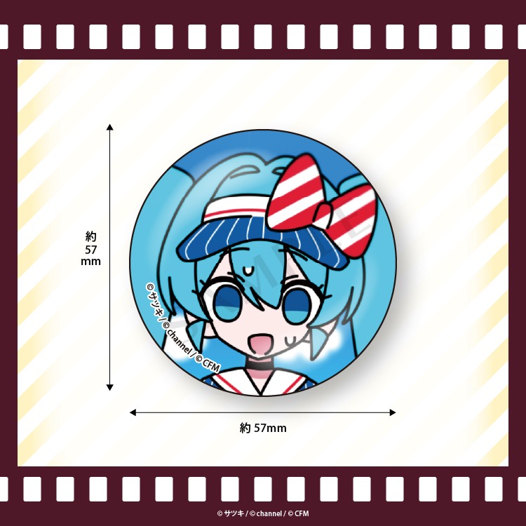 単品】【再販】ブラインド缶バッジ（全8種） メズマライザー channel＆