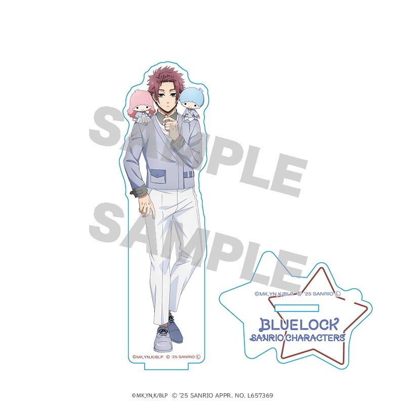 ブルーロック×サンリオキャラクターズ アクリルスタンド 糸師冴×リトル
