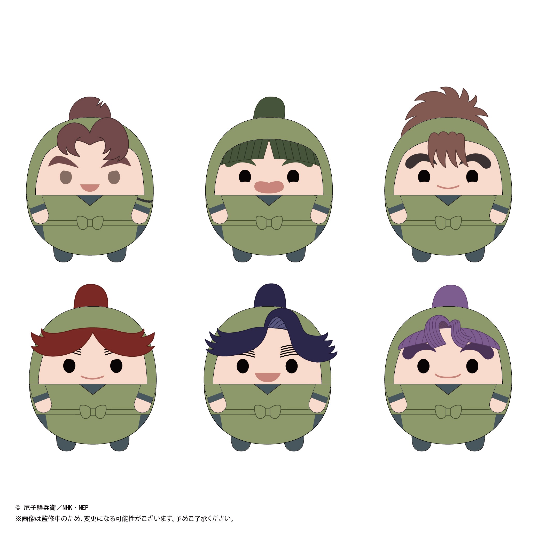 忍たま乱太郎 ふわコロりん4 6個入り1BOX｜ホビーの総合通販サイト