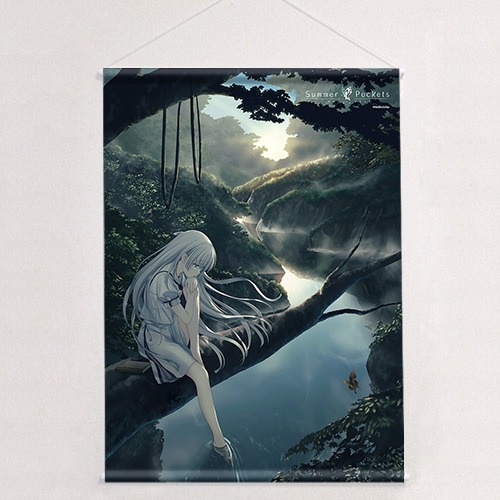 Summer Pockets B2タペストリー 鳴瀬しろは｜ホビーの総合通販サイト