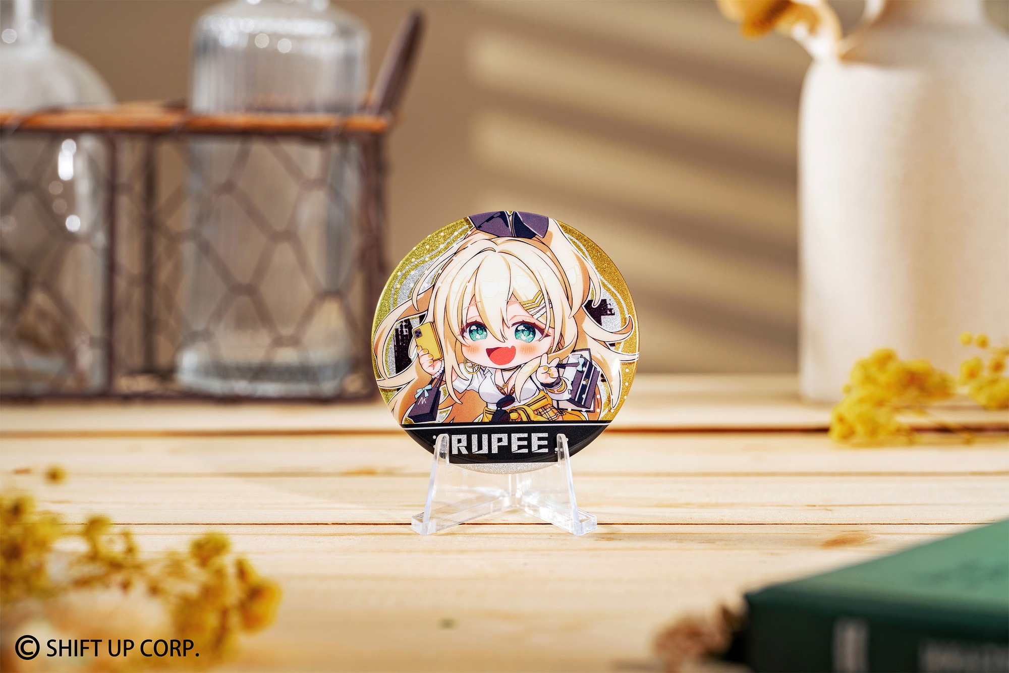 HOBBY SAKURA 勝利の女神：NIKKE ちびキャラトレーディング缶バッジ 18