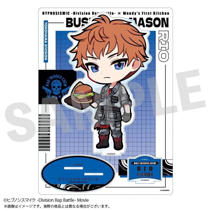 ヒプノシスマイク BIGアクリルスタンド 毒島 メイソン 理鶯｜ホビーの