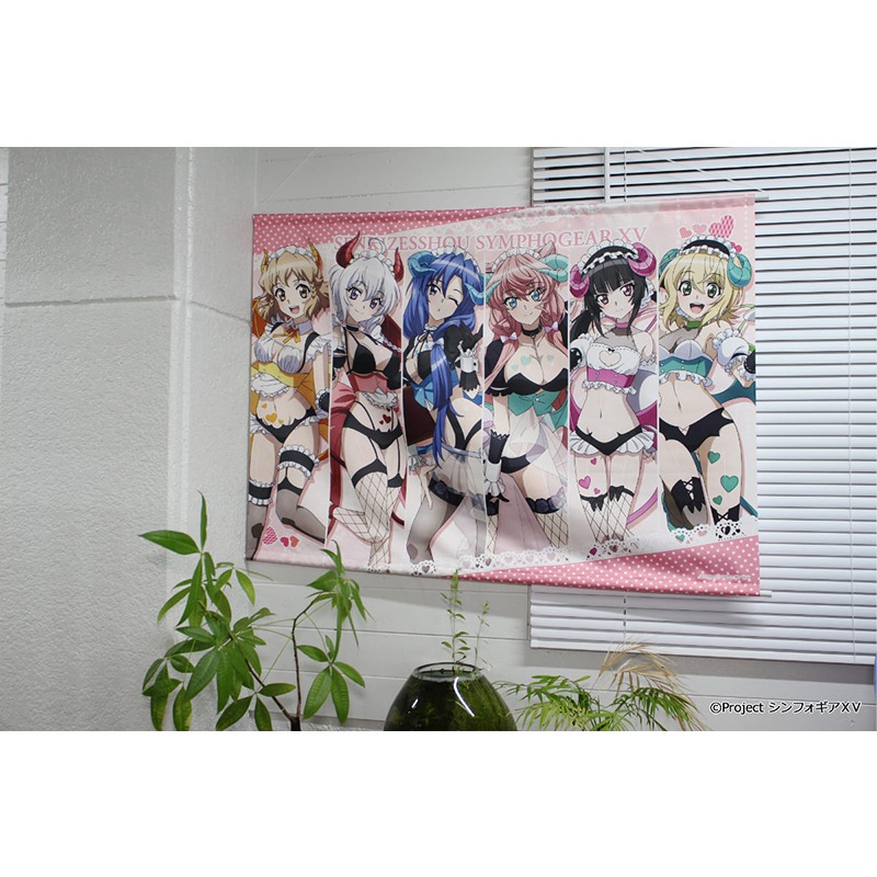 戦姫絶唱シンフォギアXV 描き下ろし B1タペストリー 小悪魔