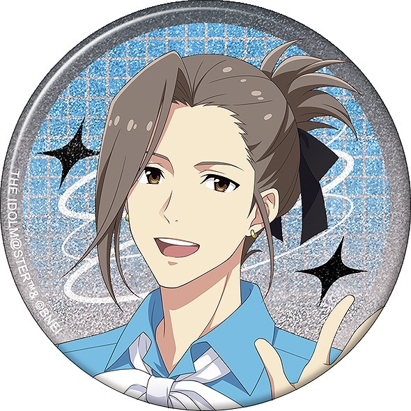 アイドルマスター SideM グリッター缶バッジ 渡辺みのり サマー