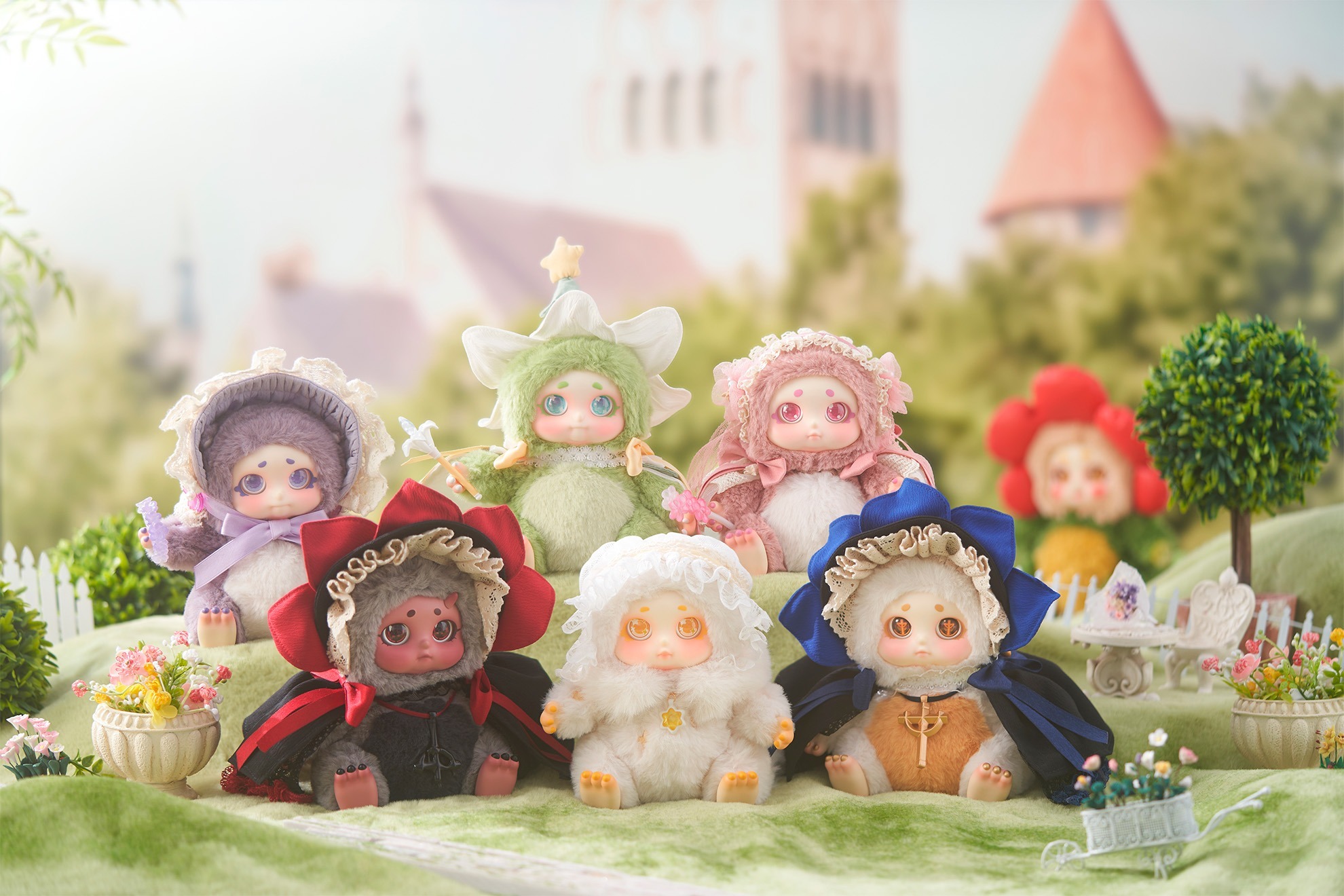 スーパー元気工場 CINO 花の精霊 ソフビぬいぐるみブラインドボックス