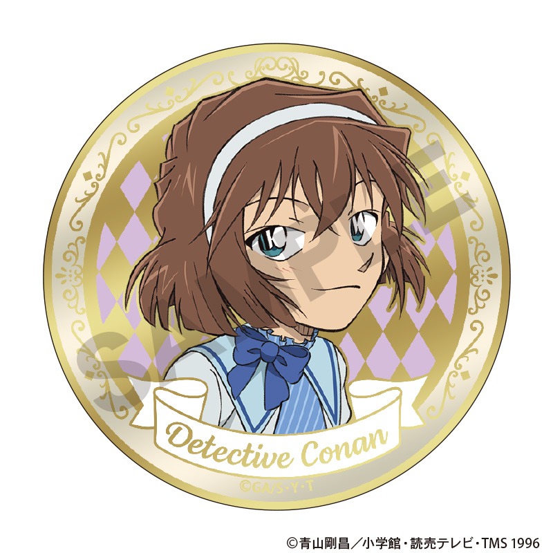 名探偵コナン トレーディングゴールドメタル缶バッジ バルーン 6個入り