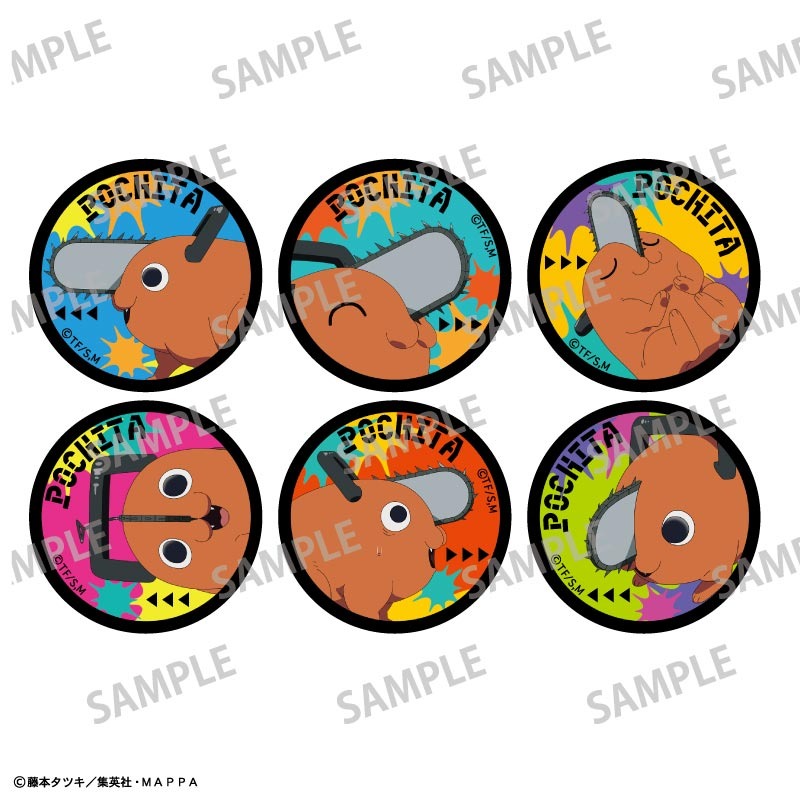 チェンソーマン トレーディング缶バッジ ポチタ 6個入り1BOX｜ホビーの