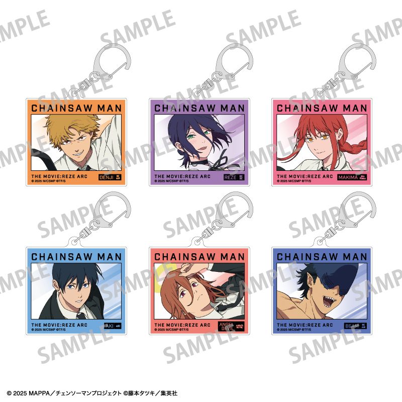 劇場版 チェンソーマン レゼ篇 トレーディングアクリルキーホルダー