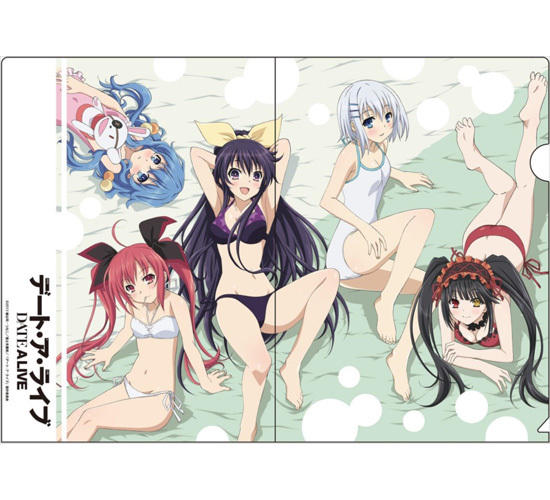 デート・ア・ライブ クリアファイル 水着｜ホビーの総合通販サイト