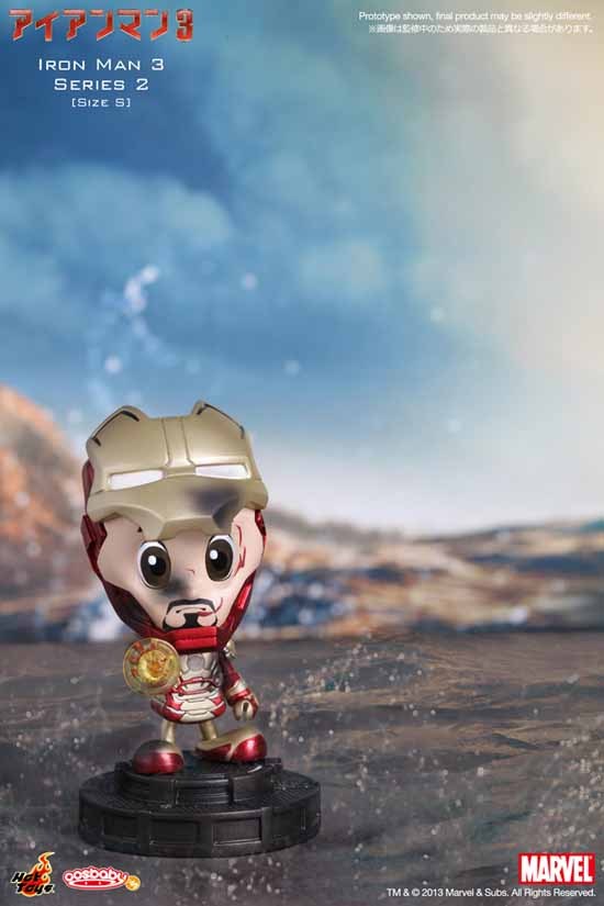 ホットトイズ コスベイビー アイアンマン3 シリーズ2 サイズS 6個入り