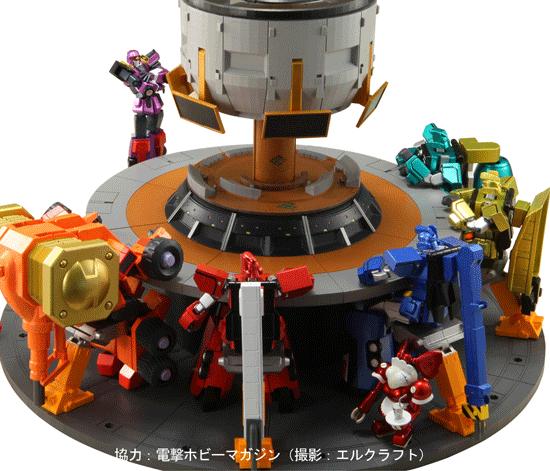 スーパーロボット超合金 ボルフォッグ＆ビッグオーダールーム｜ホビー