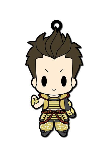 empty D4 戦国BASARA ラバーストラップコレクション Vol.1 6個入り1BOX