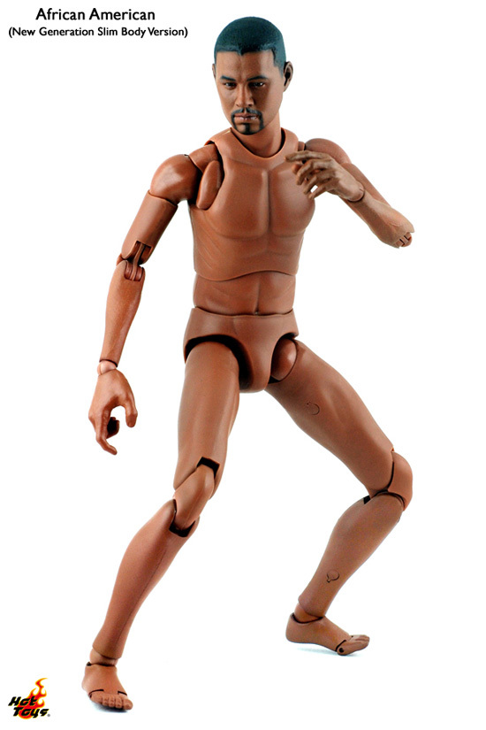 ホットトイズ・トゥルータイプ 1/6アクションフィギュアボディ 黒人