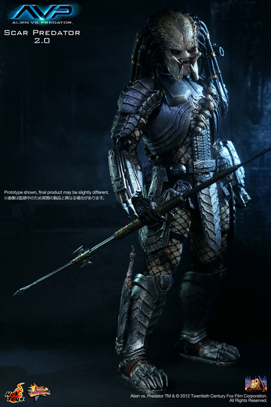 ホットトイズ ムービー・マスターピース AVP 1/6 スカー・プレデター