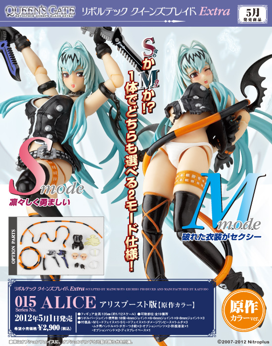 リボルテッククイーンズブレイド シリーズNo.015 クイーンズゲイト