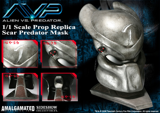 AVP - 1/1 Scale Prop Replica: Scar Predator Mask｜ホビーの総合通販