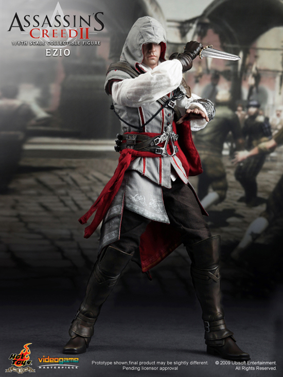 ホットトイズ ビデオゲーム・マスターピース アサシンクリード II 1/6