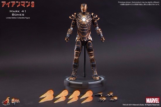 ホットトイズ ムービー・マスターピース アイアンマン3 1/6 アイアン