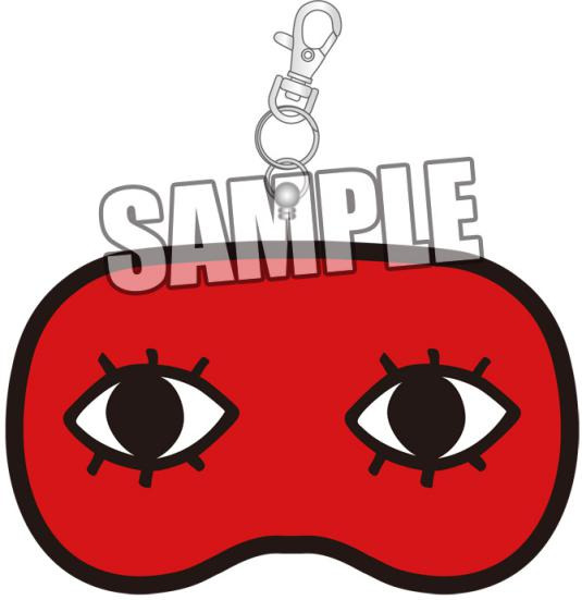 銀魂 ぬいぐるみパスケース 沖田のアイマスク｜ホビーの総合通販サイト