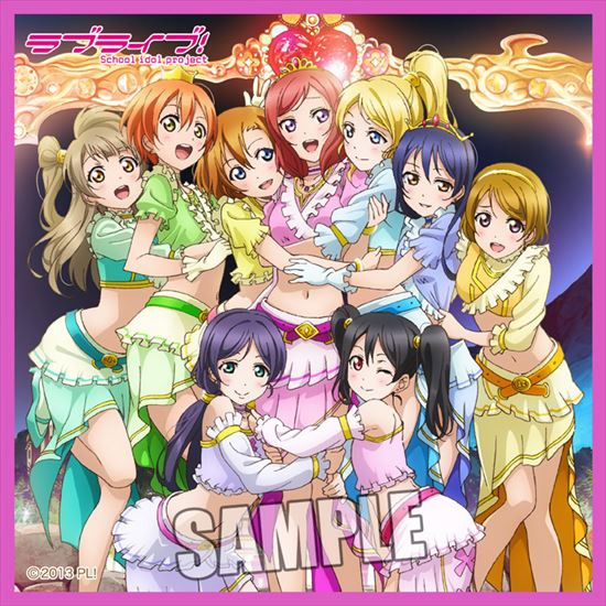 ラブライブ！ マイクロファイバーCDジャケットミニタオル Music