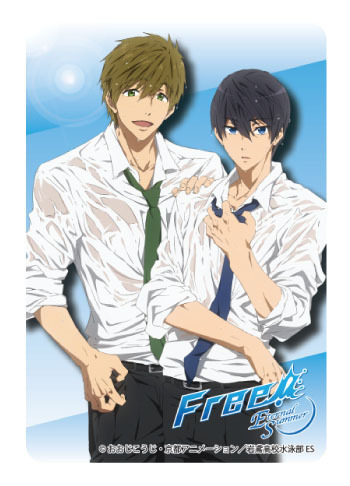 Free! -Eternal Summer- パスケース デザイン4 橘真琴＆七瀬遙｜ホビー